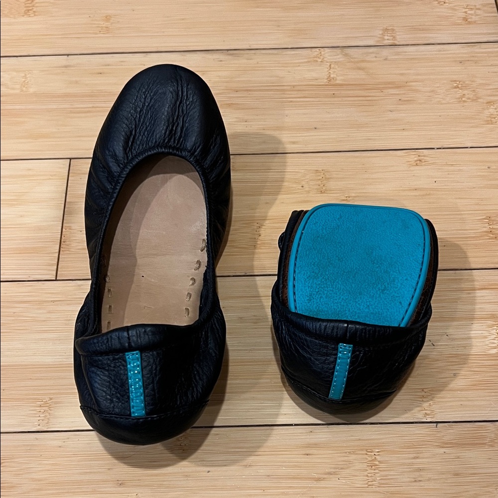 Tieks Ballet Flats Matte Black Stylish Women's Flats Size 7